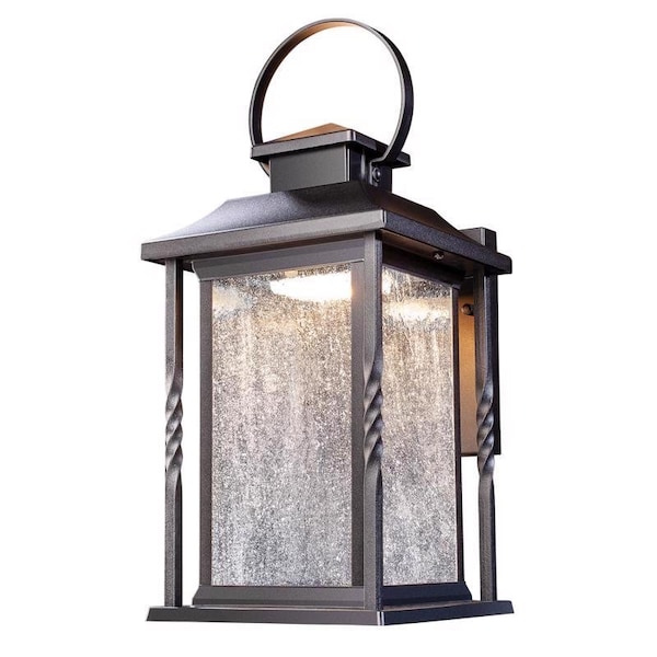 Globe Electric Globe Electric Beauregard Matte Black Dusk to Dawn LED Wall Lantern 60000003 - main